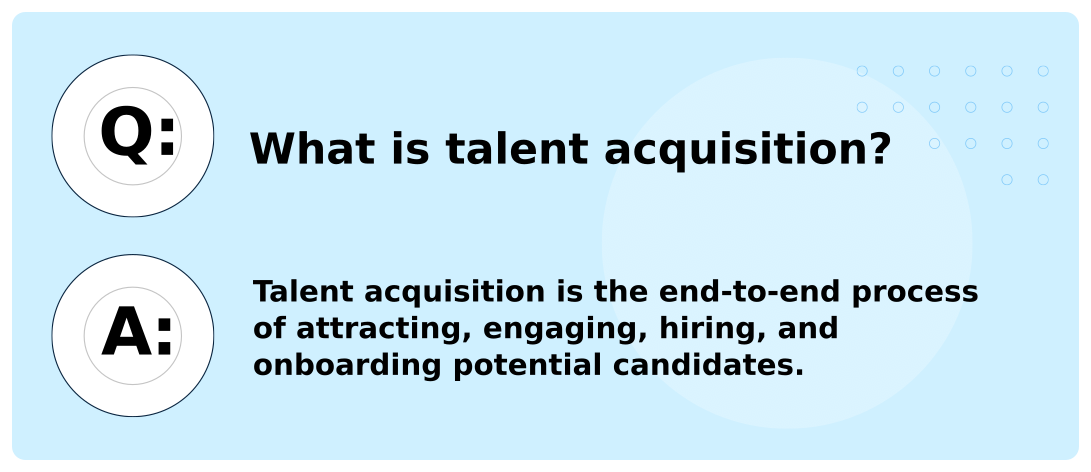 What is talent acquisition