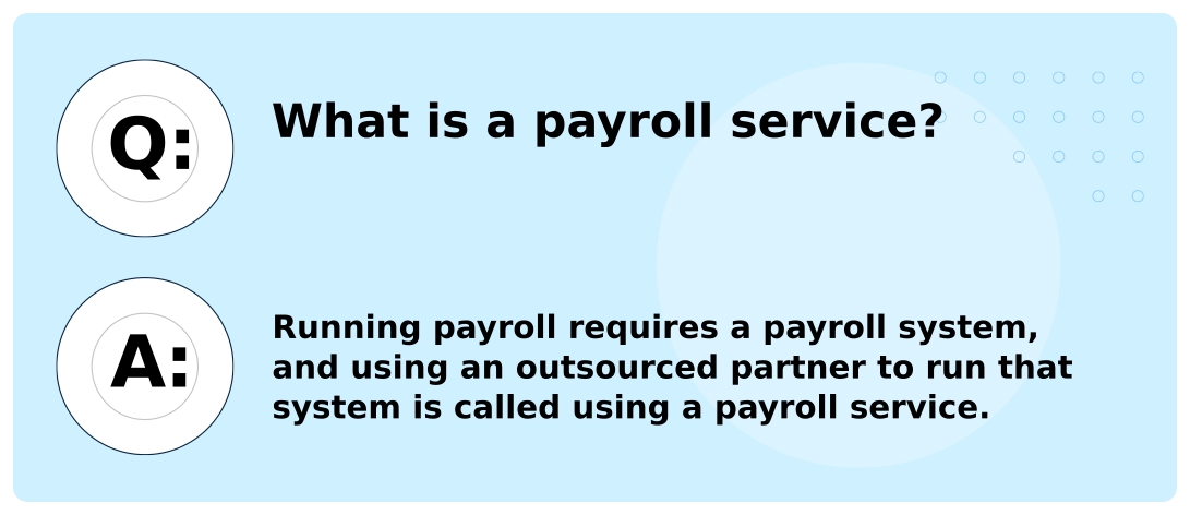 What is a payroll service