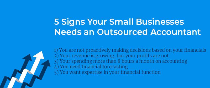 5 Signs Your Small Businesses Needs an Outsourced Accountant