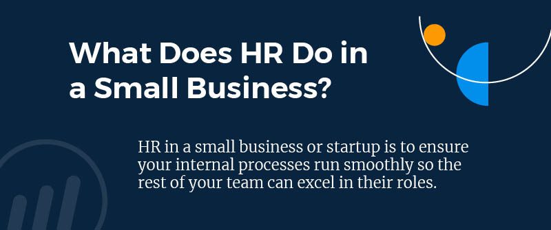 What Does HR Do in a Small Business?