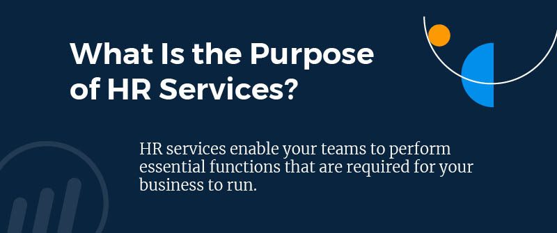 What Is the Purpose of HR Services?