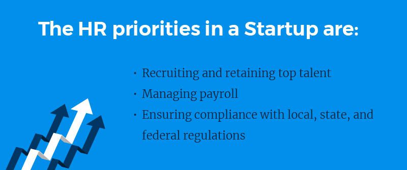 What Are the HR Priorities in a Startup?