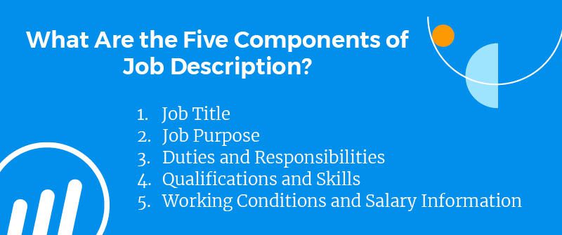 What Are the Five Components of Job Description?
